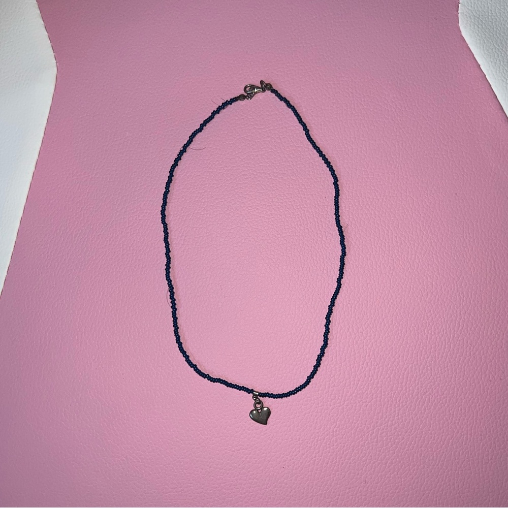 metal heart necklace